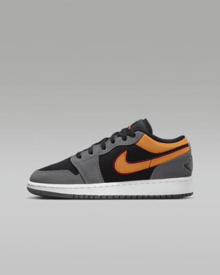 Nike Air Jordan 1 Low SE Light Graphite Vivid Orange FN7308-008 Men's Sizes  New